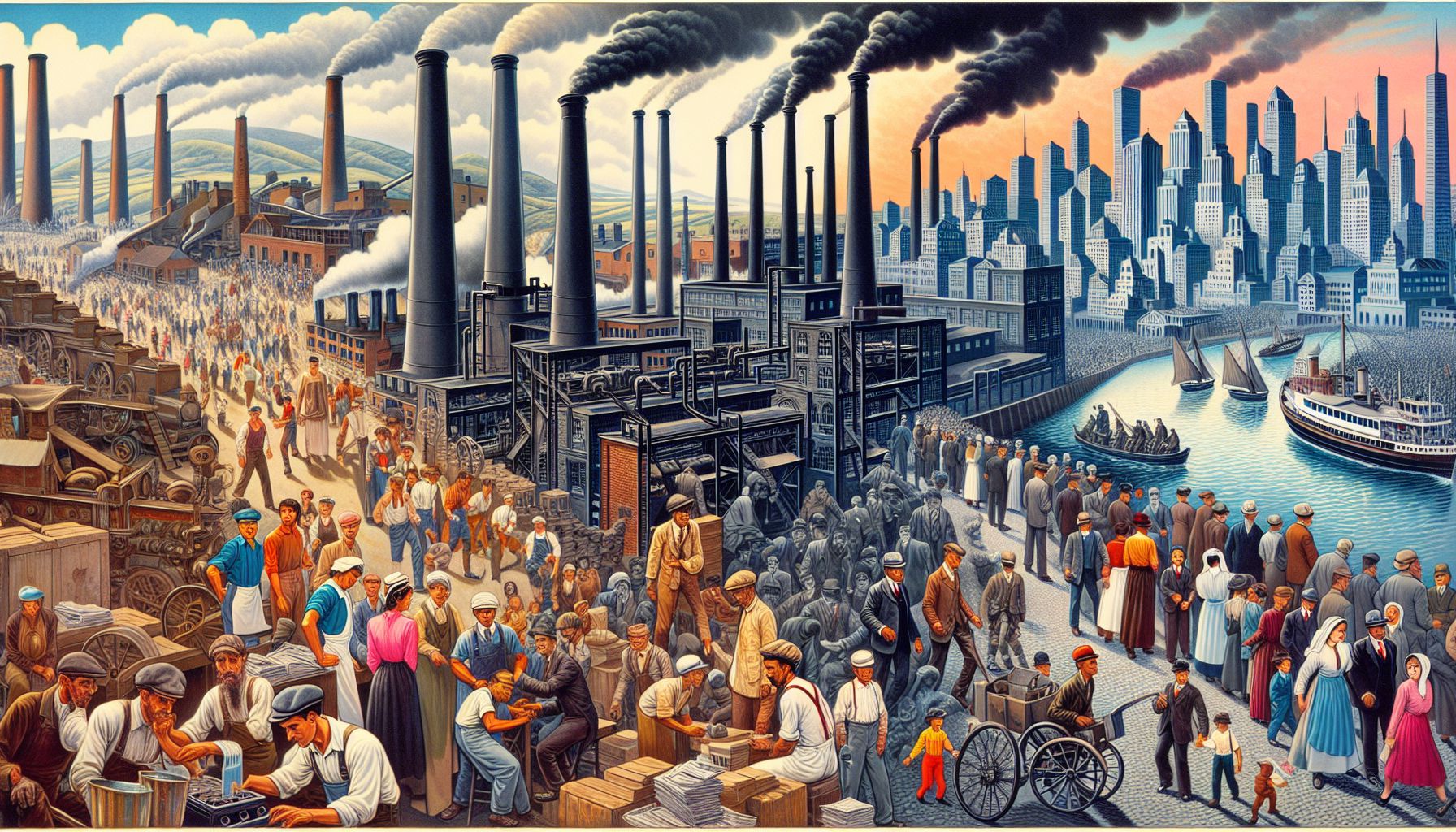 Industrialiseringens påvirkning på samfundet