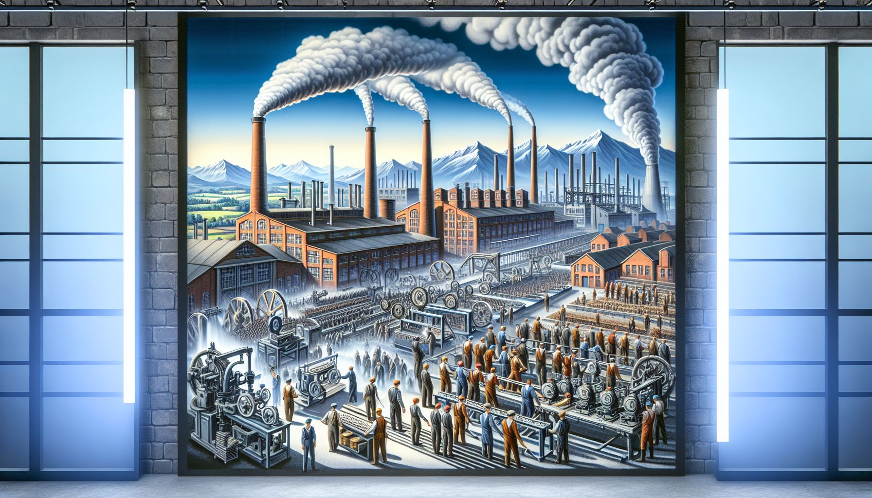 Industrialiseringens påvirkning på produktionen